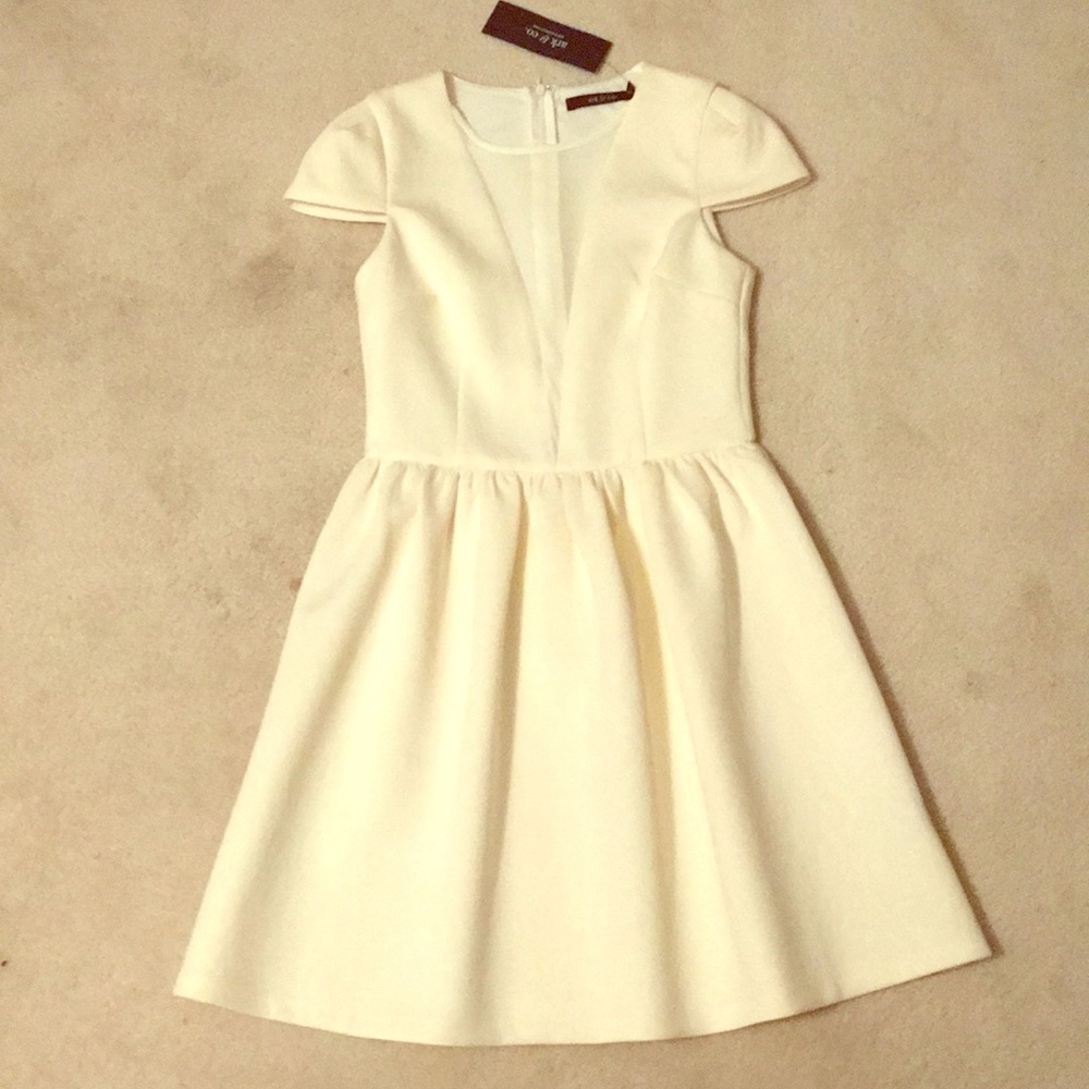 NWT Ark & Co. Ivory Dress Size Small